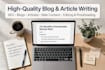 write engaging articles and blog posts