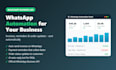 build whatsapp automation for invoices, reminders and orders