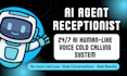 setup ai voice receptionist, virtual receptionist, ai cold calling agent