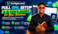 build a gohighlevel ai receptionist and voice agent