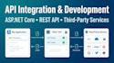 integrate any third party api into your asp net core application