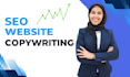 do website copywriting seo copy as a website content writer