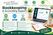 do bookkeeping, quickbooks cleanup, xero and ynab expert