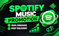 do spotify music promotion and album