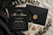 design luxury wedding invitation card and digital e invite