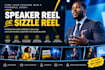 create an engaging professional speaker reel or sizzle reel