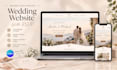 create a custom canva wedding website with rsvp