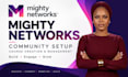 mighty networks community setup mighty network online course membership website