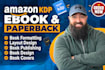 deliver a professional ebook and paperback layout formatting