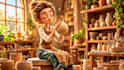 3d pixar style ai animation video storytelling cartoon disney 3d pixar ai video