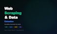 do web scraping, data extraction and data mining with python