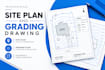 draw professional civil site plan and grading drawing for permit