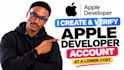create, deliver a ready to use apple developer account