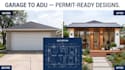 create garage conversion plans, structural drawings