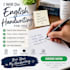 provide neat english handwritting and documents writting