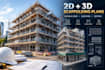 create 2d 3d scaffolding and sidewalk shed plans in autocad
