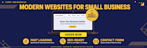 design a modern mobile friendly small business website