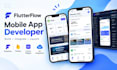develop flutterflow mobile app, firebase, custom widgets and api app developer