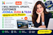 migrate update customize joomla duda tilda websites fix malware