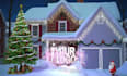create a premium christmas and new year animated video
