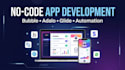 build your no code saas app using bubble, adalo, or glide