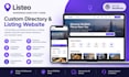 develop a custom directory or listing wp website using listeo theme