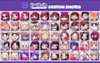 design cute and custom twitch emotes