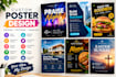 design poster, event poster, business poster