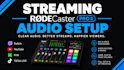 fix obs audio routing, goxlr, rodecaster pro ii and streaming sound setup
