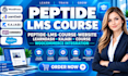 build peptide lms course website learndash kajabi course woocommerce integration