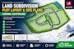 create land subdivision, plot layout and site plans land survey using autocad