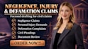 draft negligence, personal injury and defamation claim documents