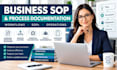 create professional sops and business process documentation