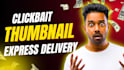 design clickbait youtube thumbnail
