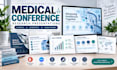 design medical conference and research presentation slides powerpoint design