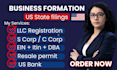 llc registration c corp us llc resale permit  wyoming llc ein itin dba permit