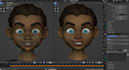 3d humanoid rig, nonhumanoid rigging, skeleton, claws, body rig, facial rig, cc4