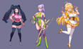 do pixel art character design pixel sprite sheet animation pixel game art 8bit