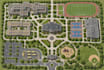 design a campus map, school map, university map and wayfinding map