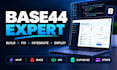build, fix and deploy your base44 app mvp integration or bug fix
