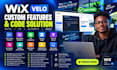 do wix velo custom features wix velo code wix cms wix database fix velo code