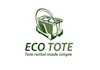 design plastic tote rental business logo