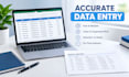 do accurate data entry and copy paste tasks