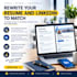 write resume and linkedin profile that match