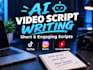 write engaging short video scripts for tiktok and social media