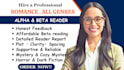 beta read critique, romance beta reader, beta reader fantasy, alpha beta reader