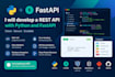 develop a rest API with python and fastapi