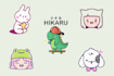 design a cute kawaii cartoon logo design