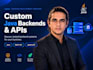 build a custom java backend or rest API for your application