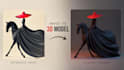 make realistic 3d models with gpt 6 astra